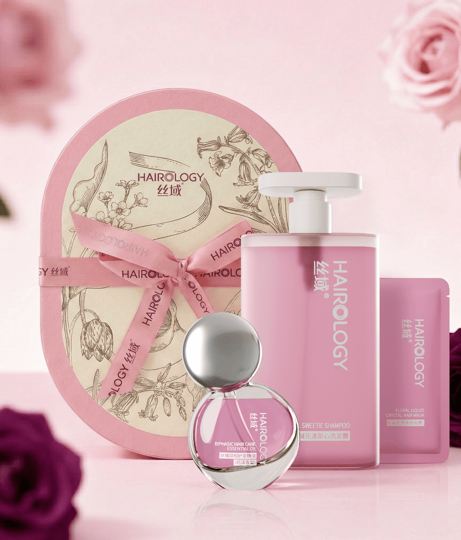 Hairology Floral Honey Hair Care Set(6-in-1)