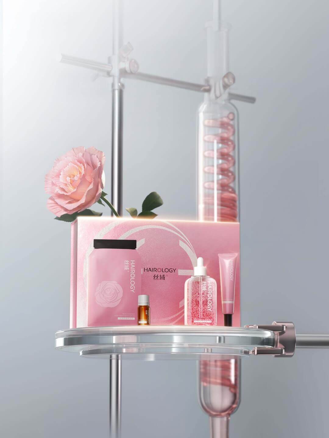 Rose Essential Oil Hair Care